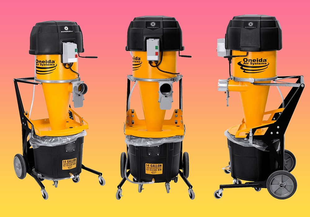 Universal dust collection system Wood Industry