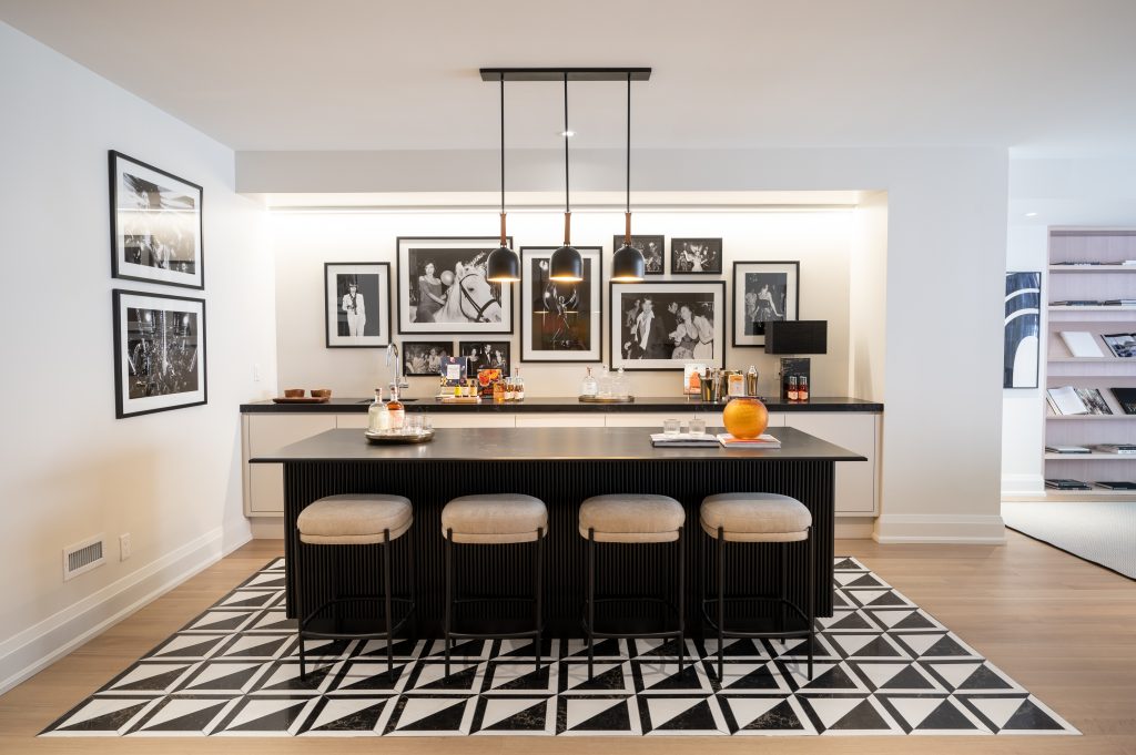 Caesarstone Provides Surfaces for Grand Prize Oakville Showhome Wood